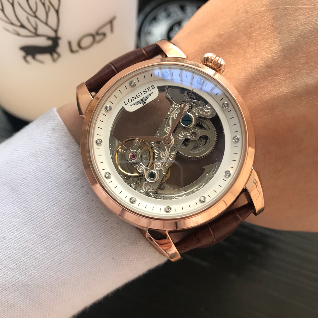 ロンジン（LONGINES）腕時計 メンズ 自動巻き 43mm LON