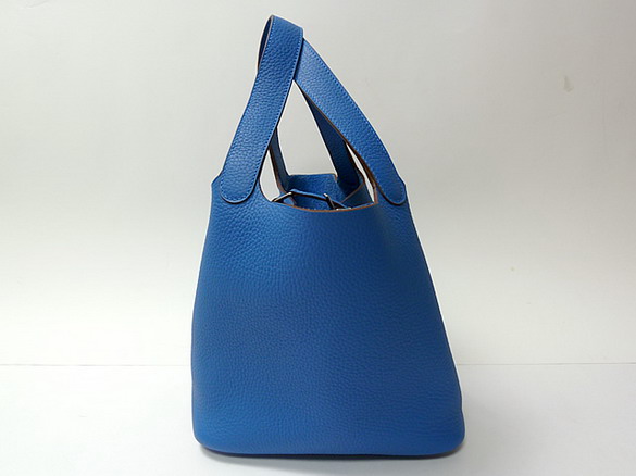 新色エルメス（HERMES） エルメス　ピコタンロックPMトリヨン　ミコノス/金具シルバー