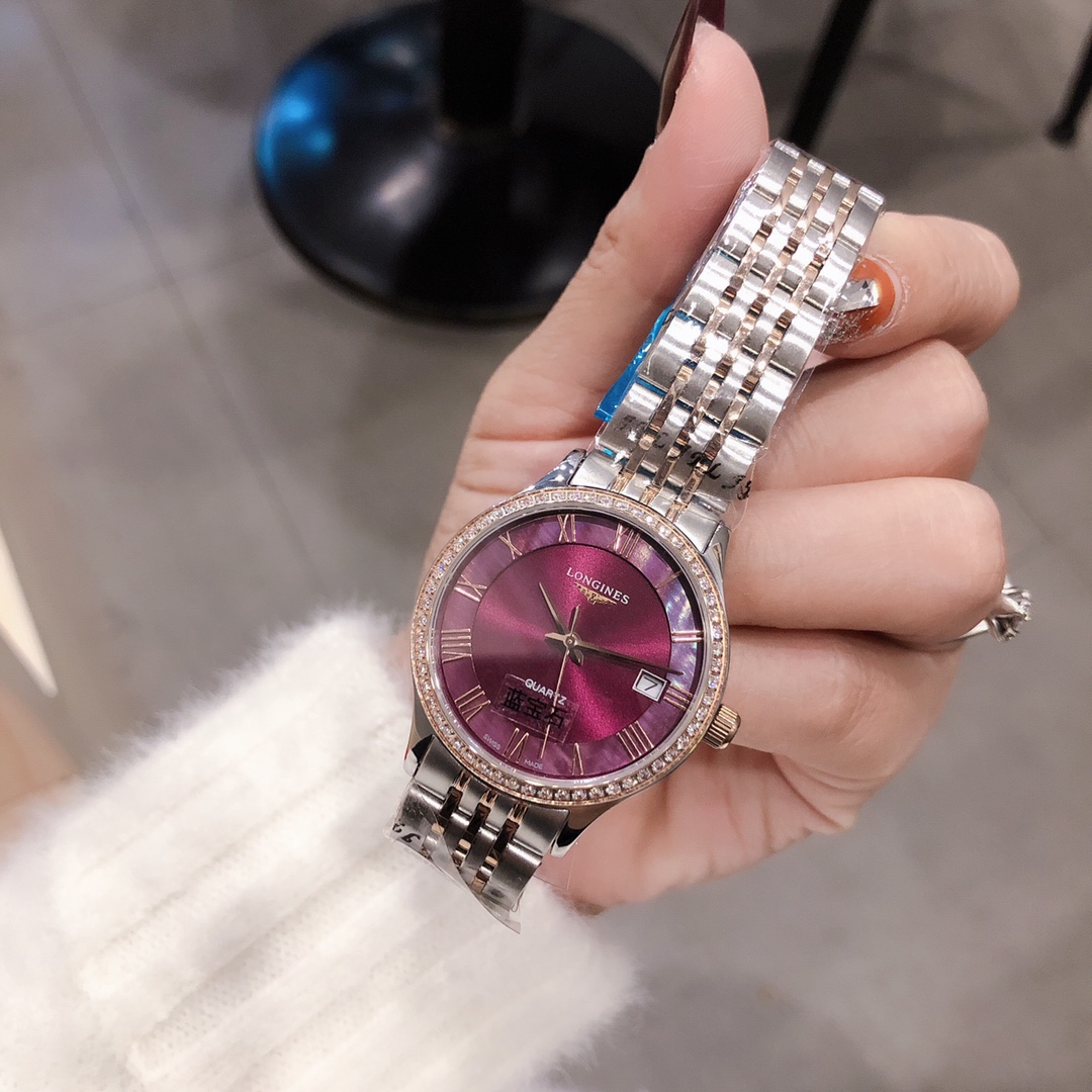 ロンジン（LONGINES）腕時計 レディース クォーツ 41mm LON