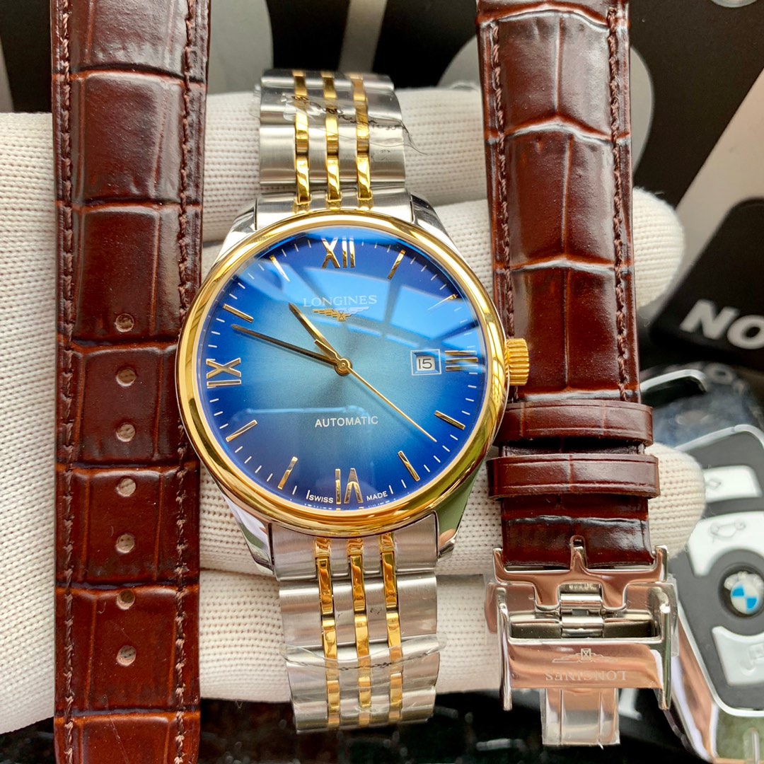 ロンジン（LONGINES）腕時計 メンズ 40mm 自動巻き LON