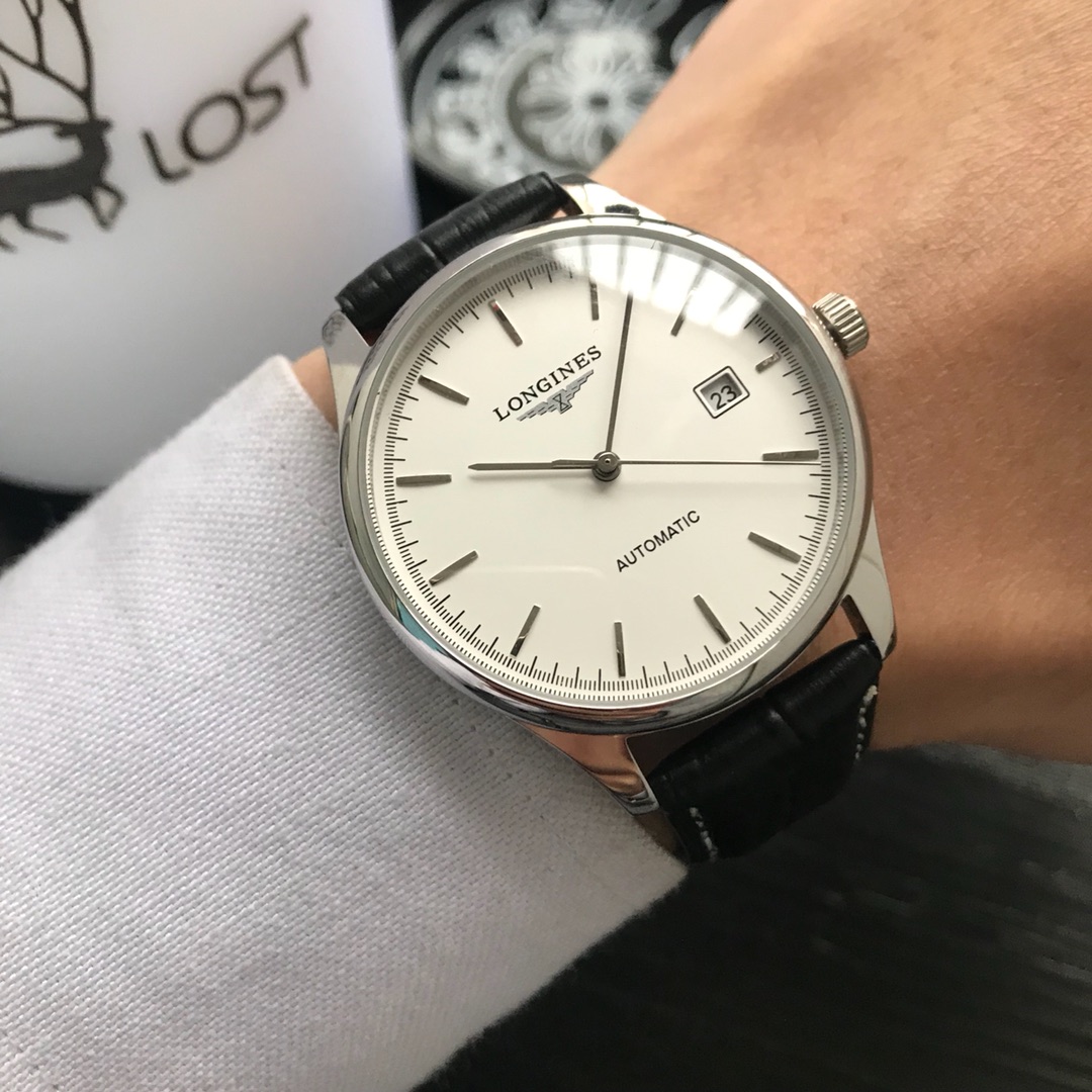 ロンジン（LONGINES）腕時計 メンズ 40mm 自動巻き LON