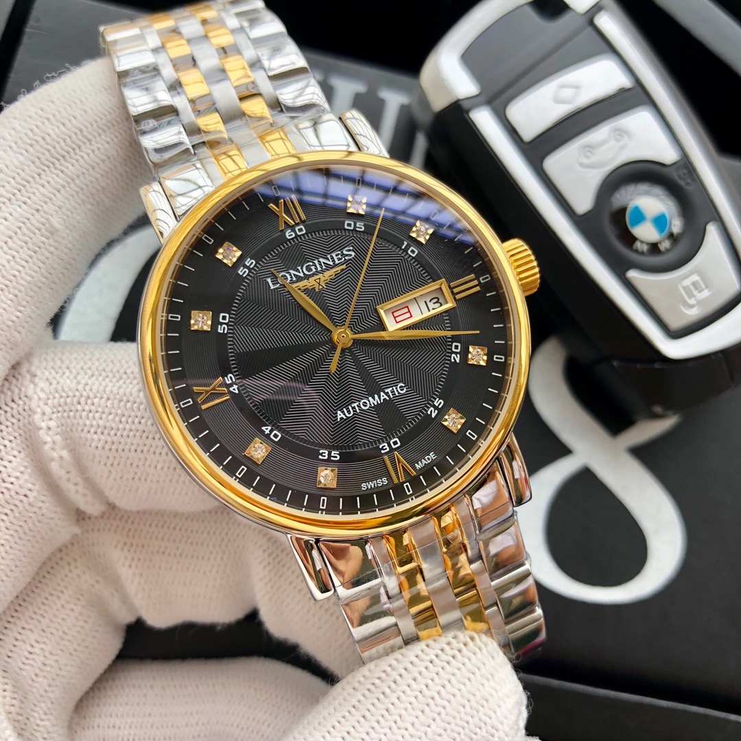 ロンジン（LONGINES）腕時計 メンズ 自動巻き 定番人気 LON