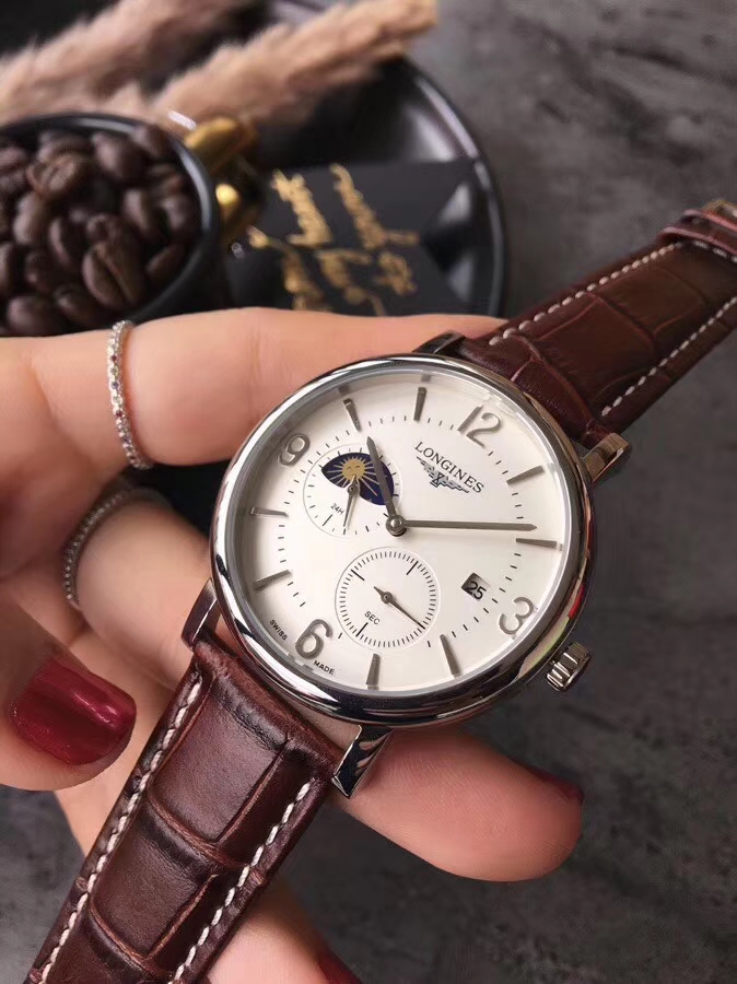 ロンジン（LONGINES）腕時計 メンズ 40mm 自動巻き LON