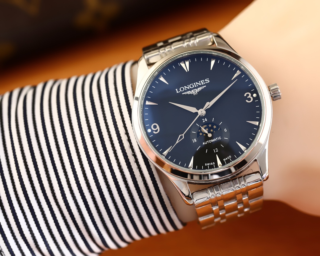 ロンジン（LONGINES）腕時計 メンズ 40mm 自動巻き LON