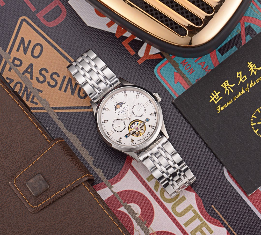ロンジン（LONGINES）腕時計 メンズ 42mm 自動巻き LON