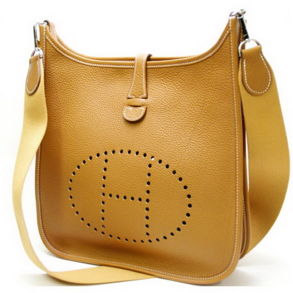 HERMES エルメス エヴリン ゴールド トリヨン PM シルバー金具