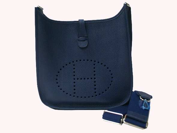 HERMES(エルメス) エブリン PM トリヨンクレマンス ブルーアビス(金具:シルバー) h