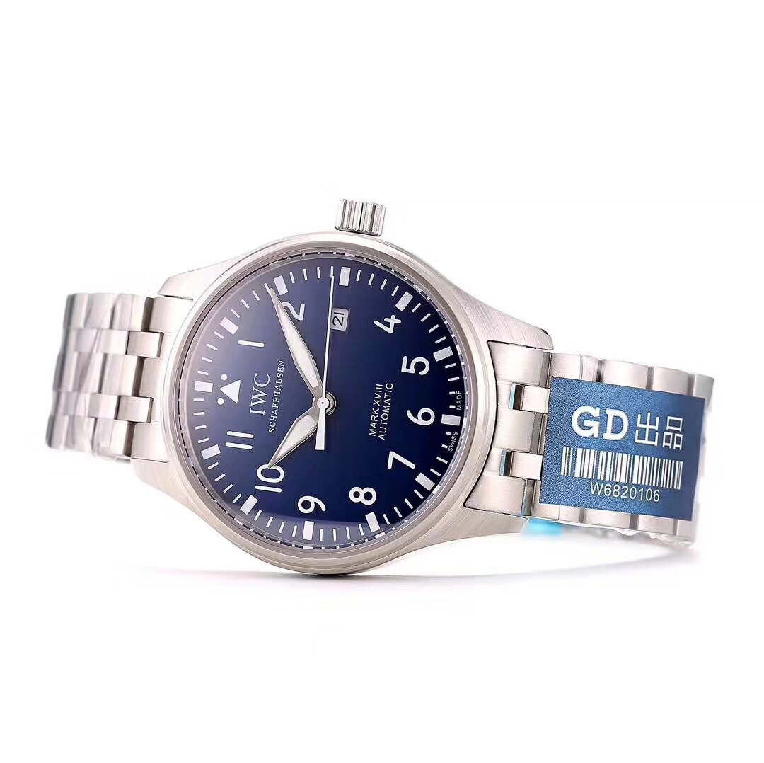 IWC 腕時計 自動巻き 8215搭載 高級時計 夜光 40mm メンズ IWC