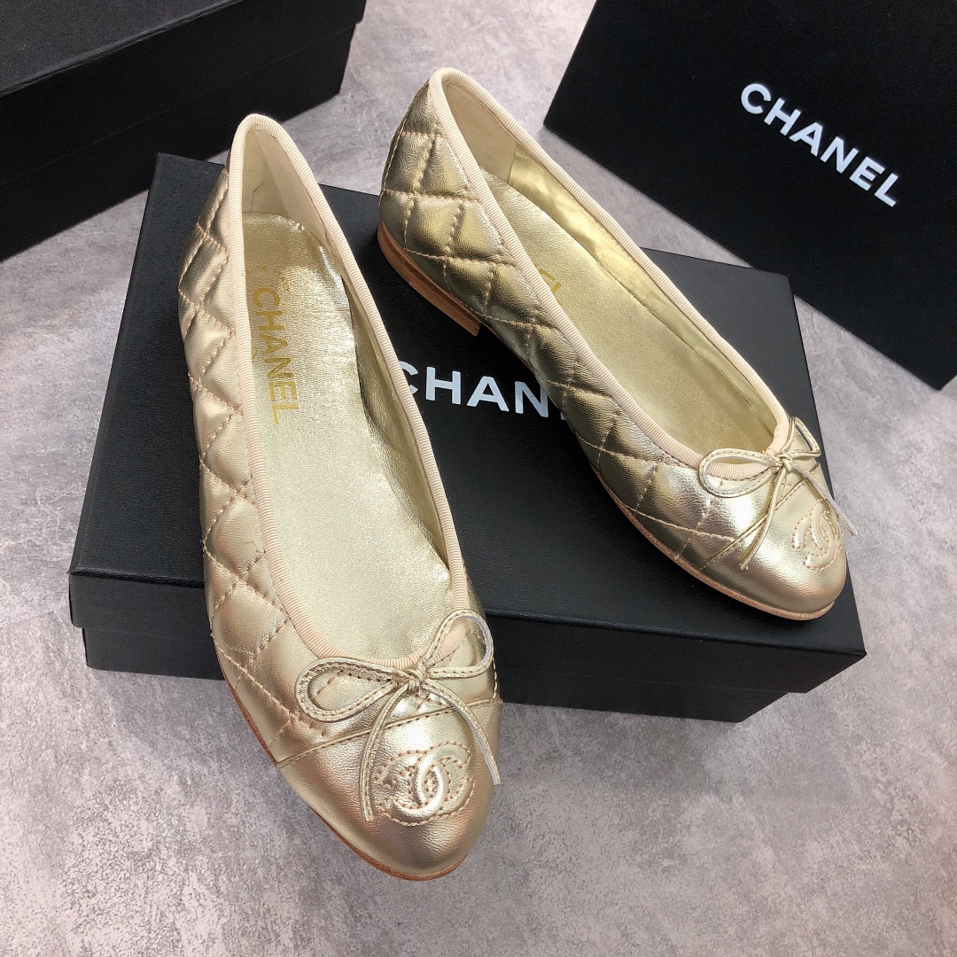 シャネル (レディス) ローファー バレエシューズ19SS DX