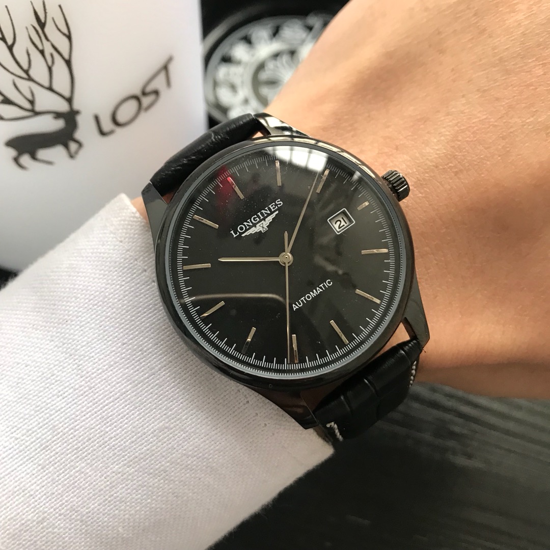 ロンジン（LONGINES）腕時計 メンズ 40mm 自動巻き LON