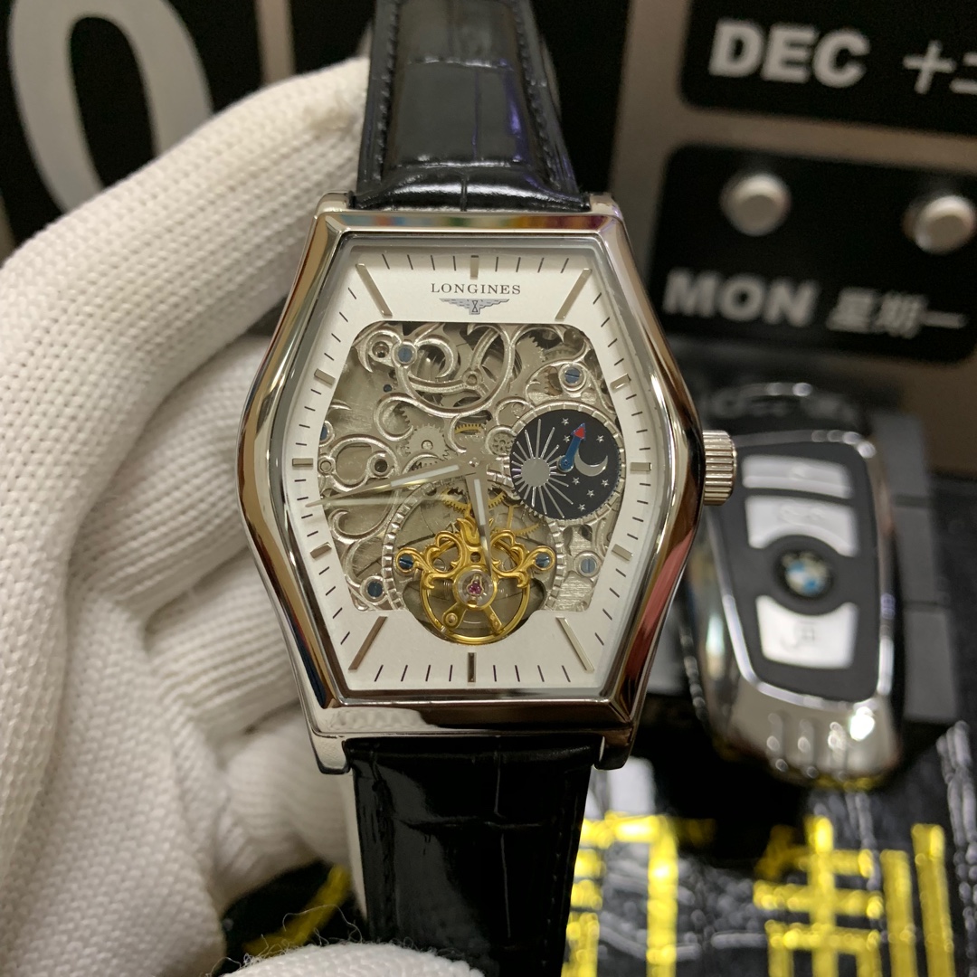 ロンジン（LONGINES）腕時計 メンズ 40mm 自動巻き LON