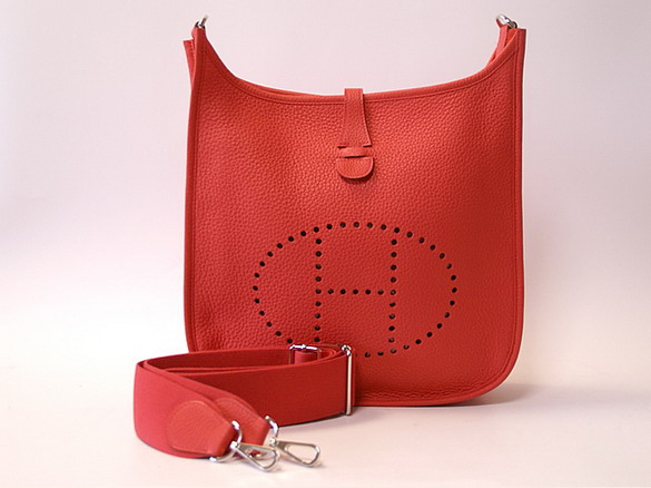HERMES エルメス エヴリン3 ブーゲンビリア PM トリヨン シルバー金具 H35098 M刻