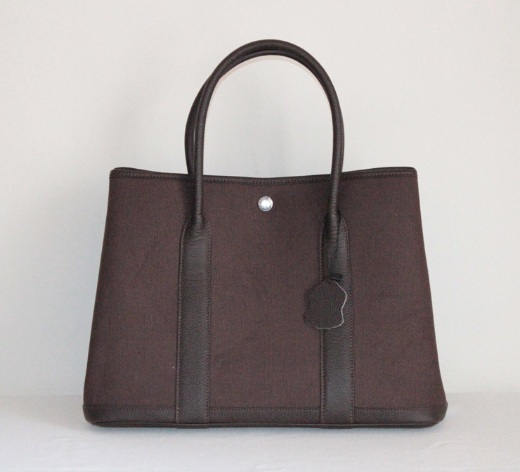 エルメス　ガーデンパーティPM トワルアッシュ/カフェhermes600314