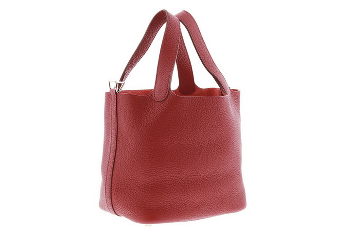 エルメス　（HERMES） エルメス　ピコタンロックPM トリヨンクレマンス　ルージュガランス/金具シルバー