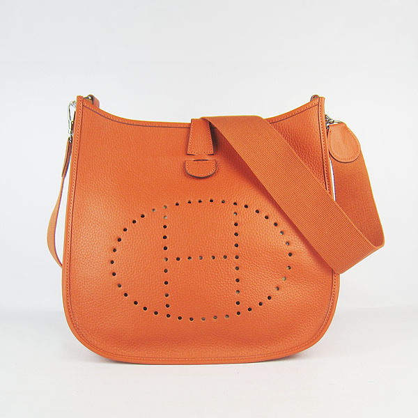HERMES(エルメス) エブリン PM トリヨンクレマンス　オレンジ（金具：シルバー）　h