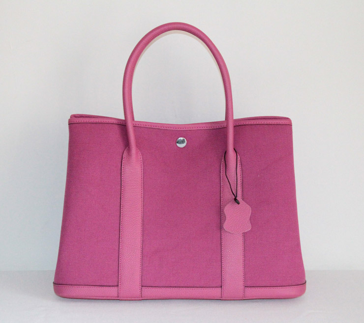 エルメス　ガーデンパーティPM トワルアッシュ/トスカhermes600310