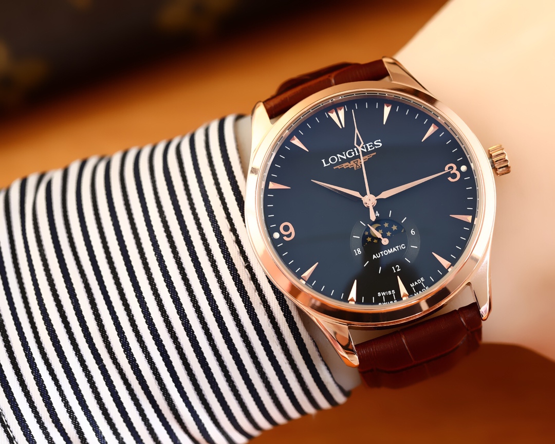 ロンジン（LONGINES）腕時計 メンズ 40mm 自動巻き LON