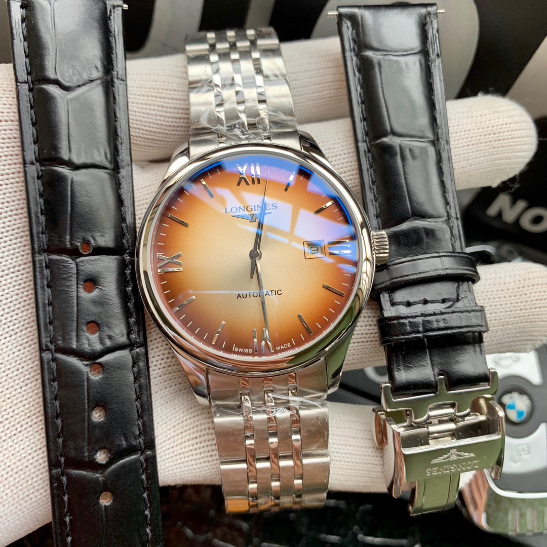 ロンジン（LONGINES）腕時計 メンズ 40mm 自動巻き LON