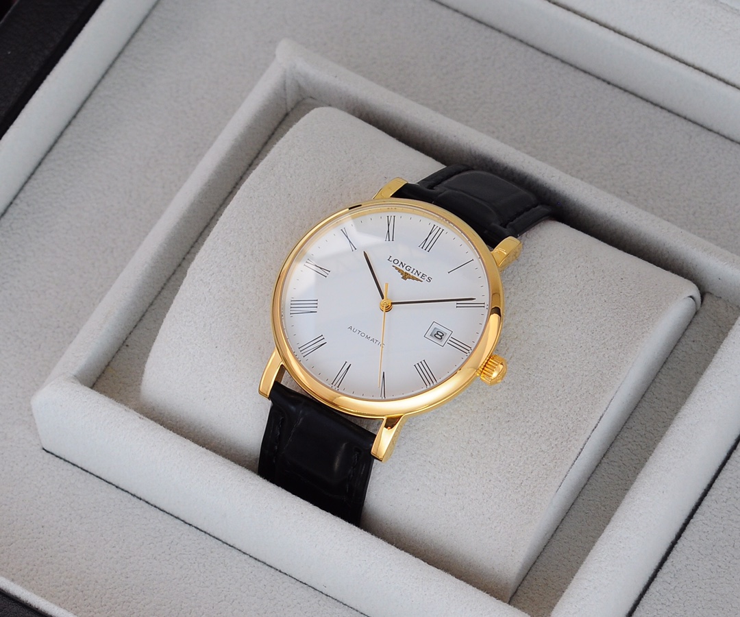 ロンジン（LONGINES）腕時計 メンズ 39mm 自動巻き LON