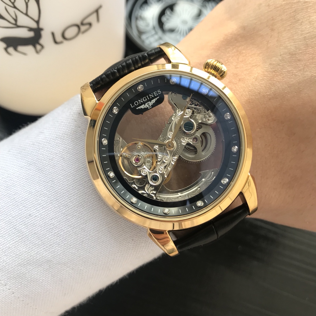 ロンジン（LONGINES）腕時計 メンズ 自動巻き 43mm LON